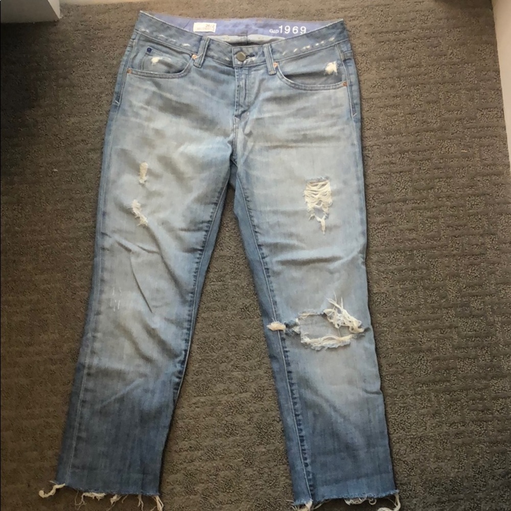 Gap easy fit straight jeans